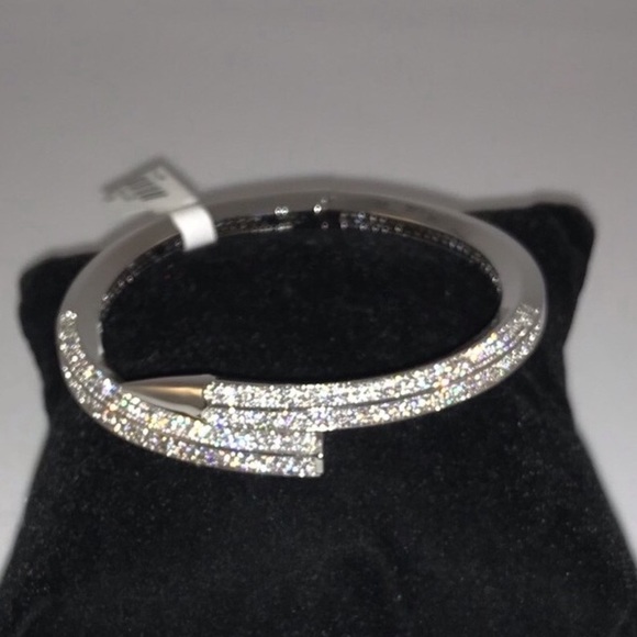 Pave Nail Bangle - Picture 8 of 8